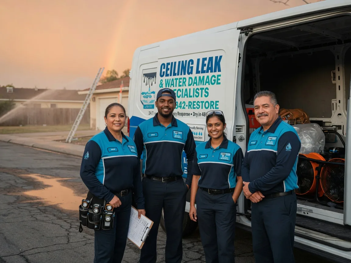 Ceiling Leak Cleanup company in Manchester, OH